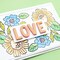 Paige Evans Garden Shoppe Thickers Stickers 144/Pkg-Alphabet W/Copper Foil Accents
